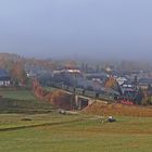 Der Herbstnebel hält Einzug