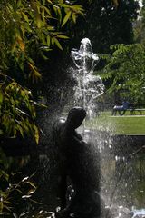 Der Herkulesbrunnen im Burggarten in Wien