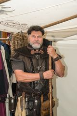 Der Herr auf dem Mittelalterfest.