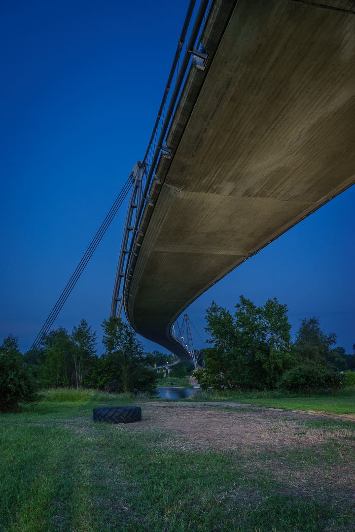 Der Herrenkrugsteg in Magdeburg (2)