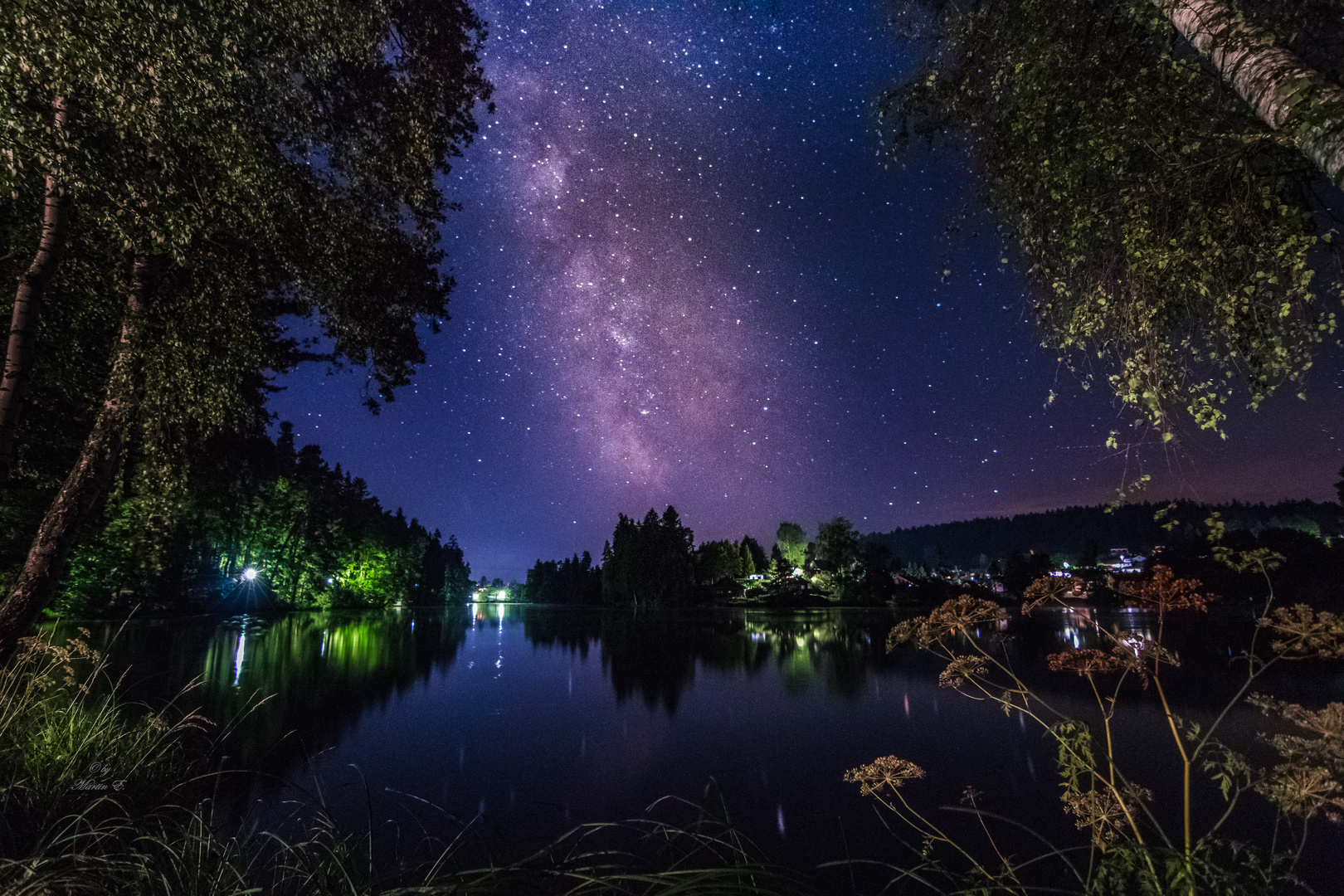 Der Herrensee und die Milchstraße 