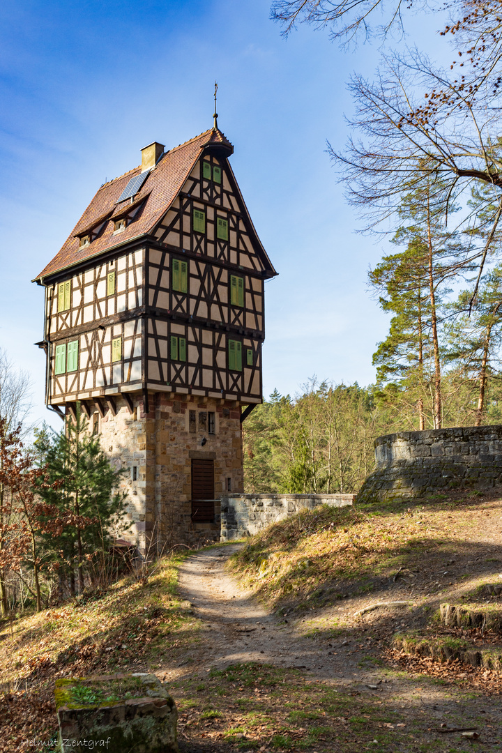 Der Herzogstuhl nahe Kahla