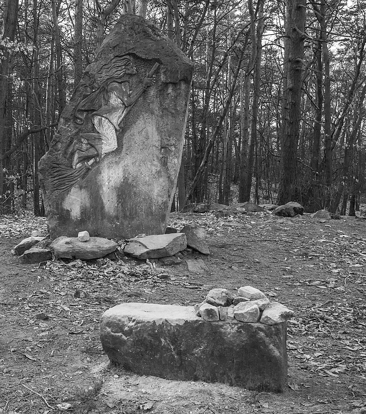 Der Hexenstein bei Wachenheim ( Pfalz )