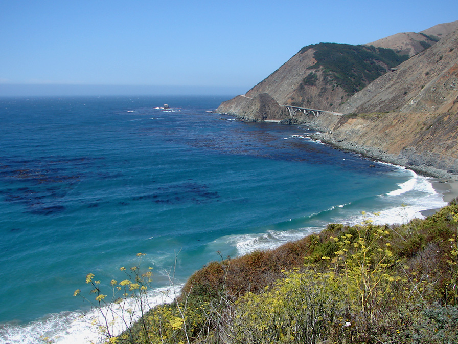 Der Highway 1 zwischen Los Angeles und San Francisco