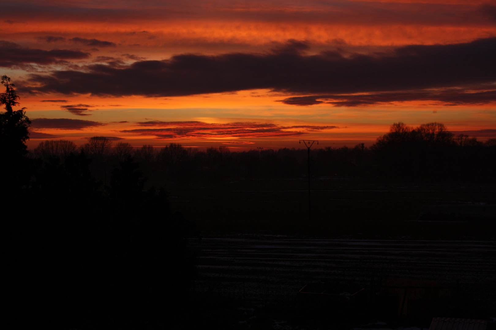 Der Himmel am Abend