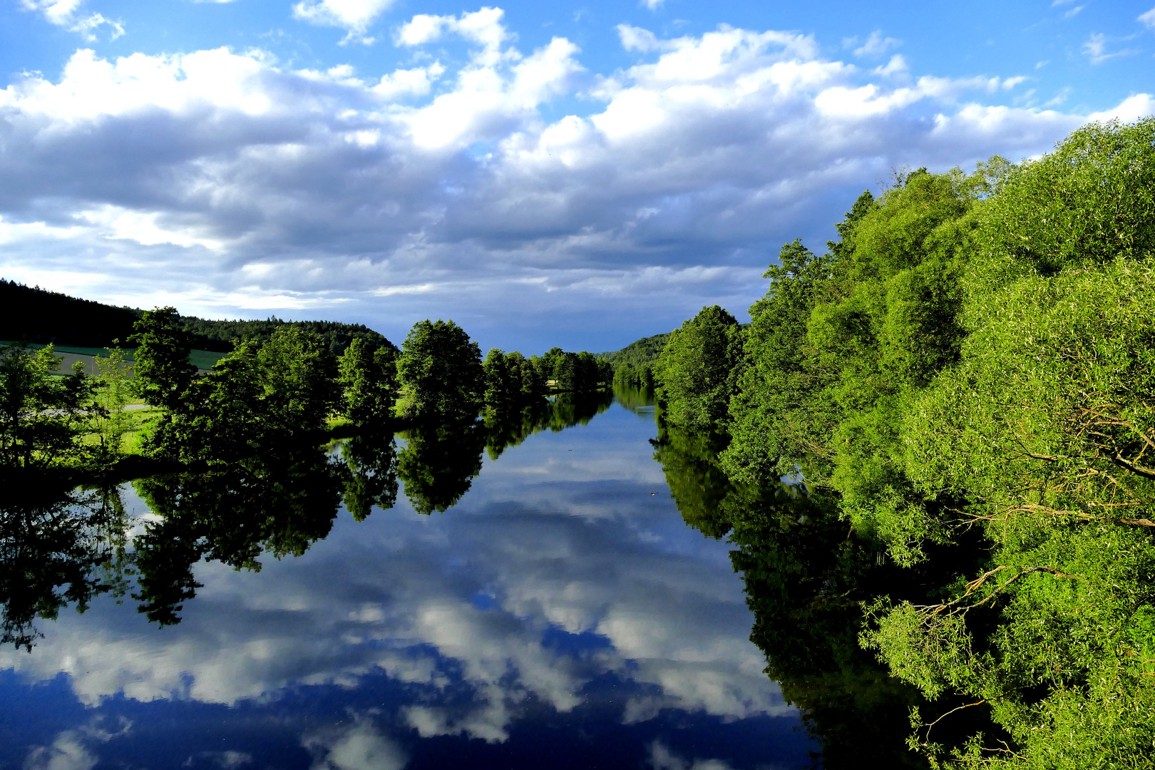 Der Himmel auf Erden..., …zu Füßen,im Wasser!