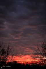 Der Himmel bietet uns momentan herrliche Ansichten