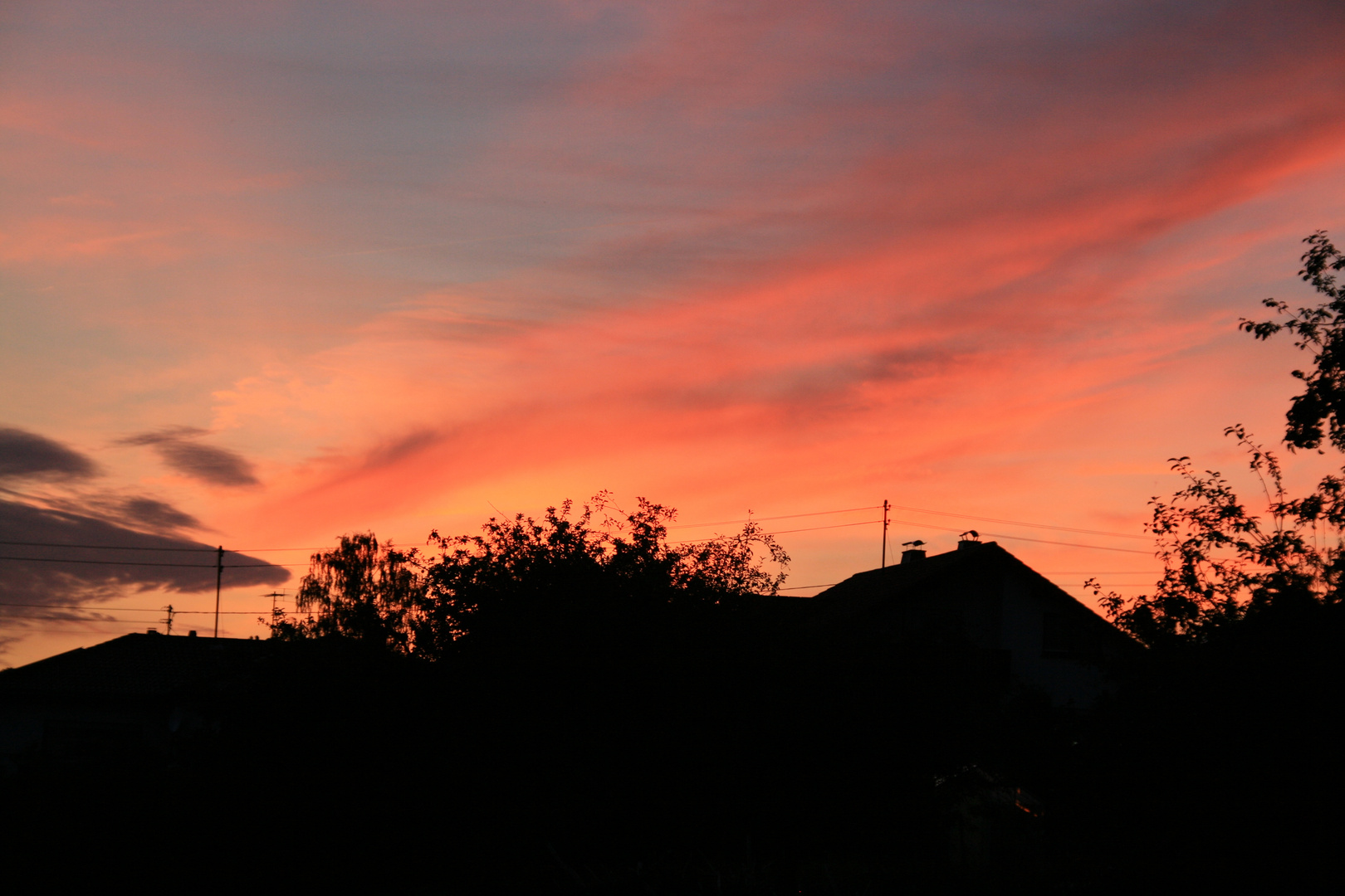 Der Himmel brend.