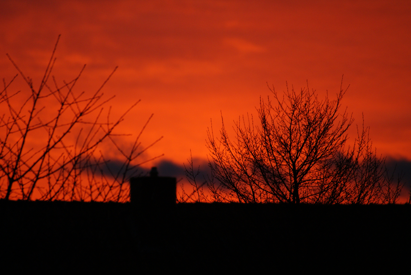 Der Himmel brennt