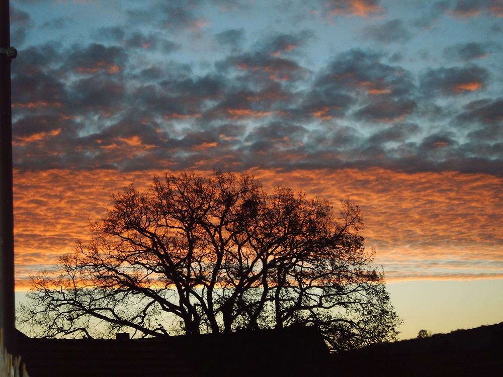 der Himmel brennt....