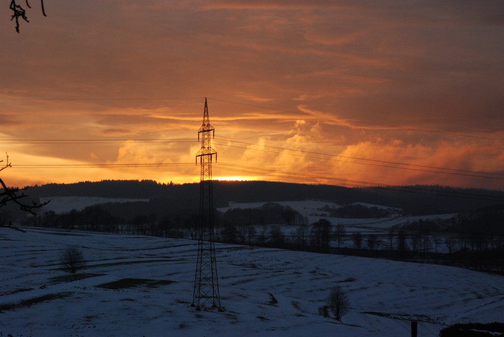 Der Himmel brennt