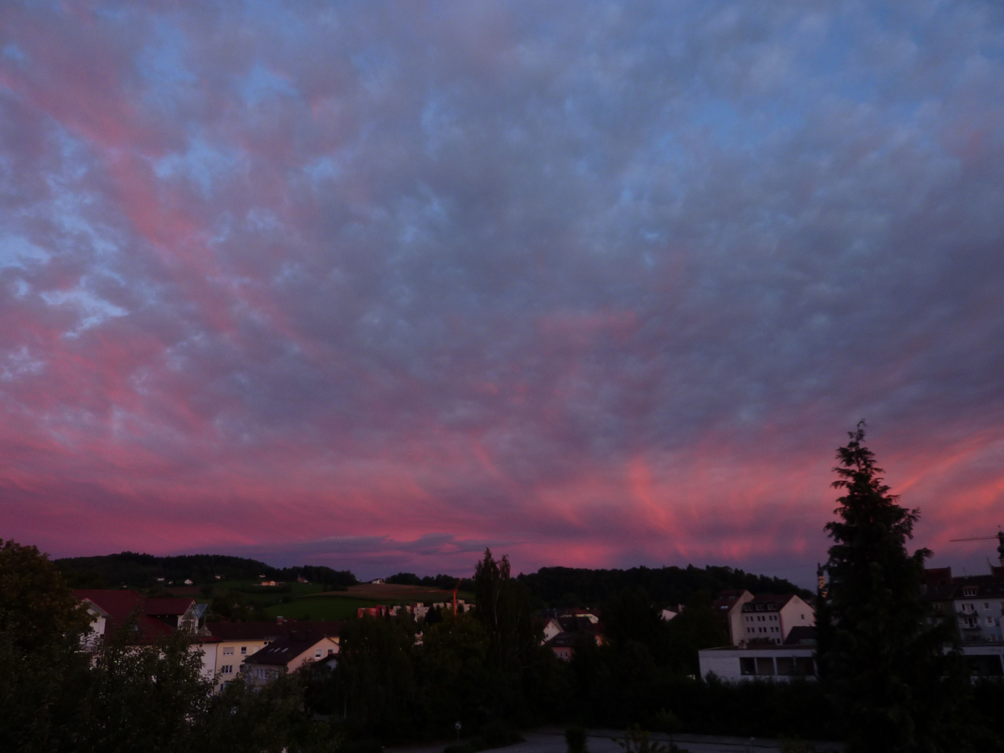 Der Himmel brennt...