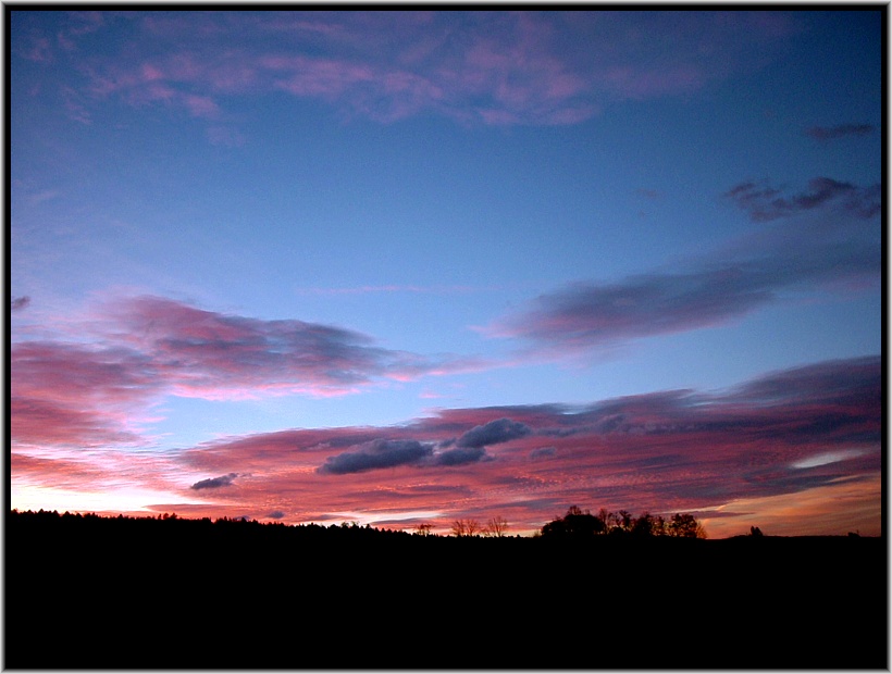 Der Himmel brennt !