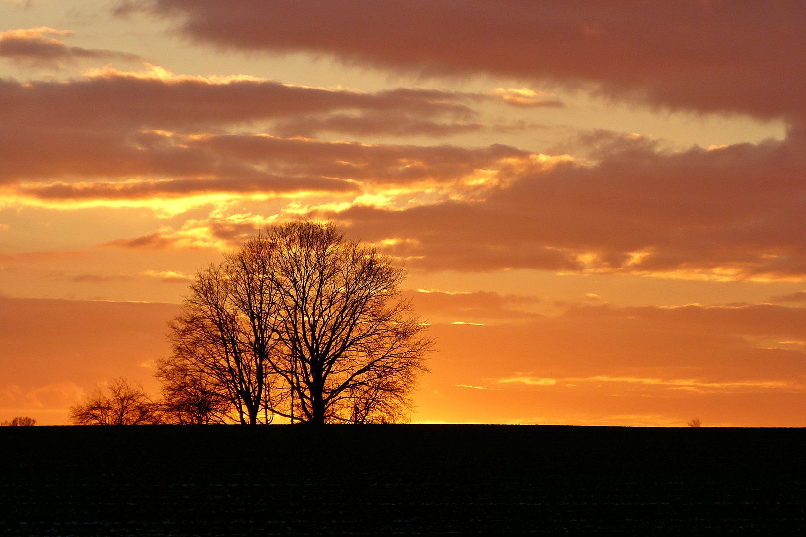 Der Himmel brennt...