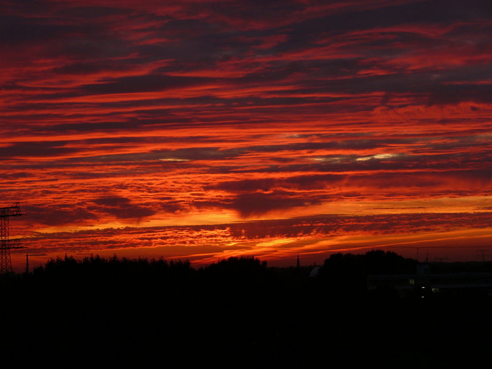 Der Himmel brennt