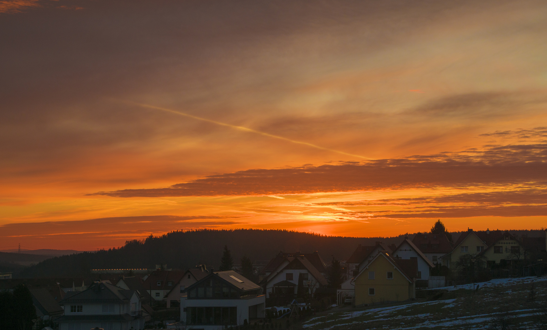 Der Himmel brennt...