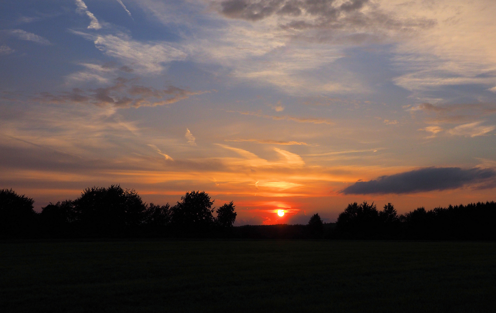 Der Himmel brennt....