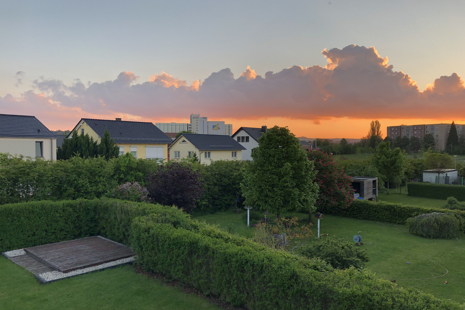 Der Himmel brennt - Abendstimmung