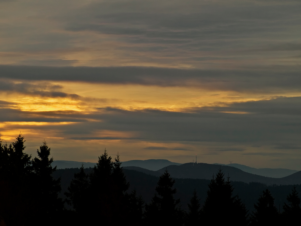 Der Himmel brennt am Brandenkopf..