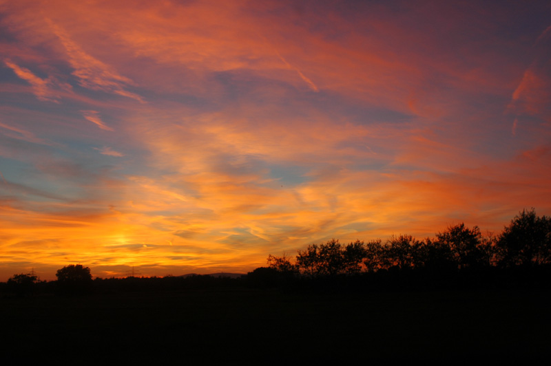 Der Himmel brennt