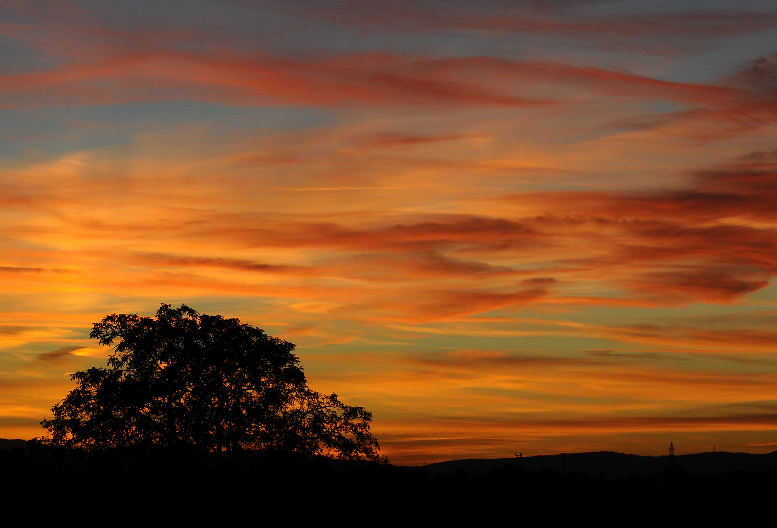 Der Himmel brennt...