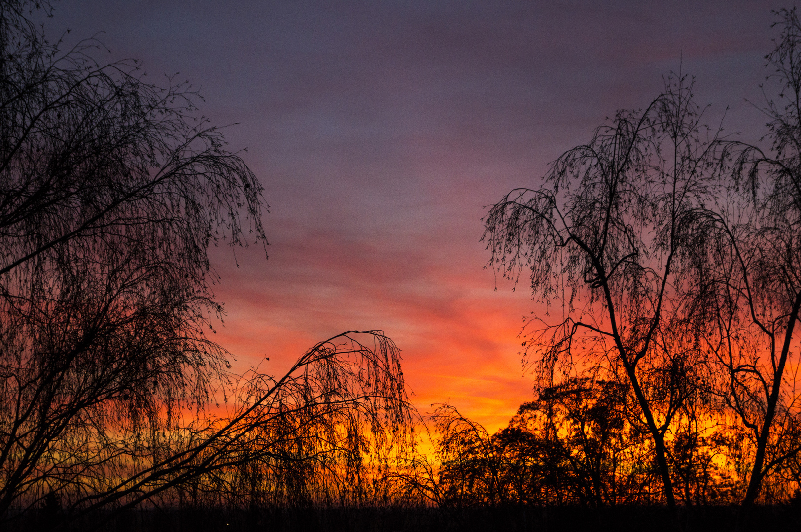 Der Himmel brennt....