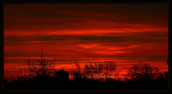 Der Himmel brennt ! von Rita Scheer