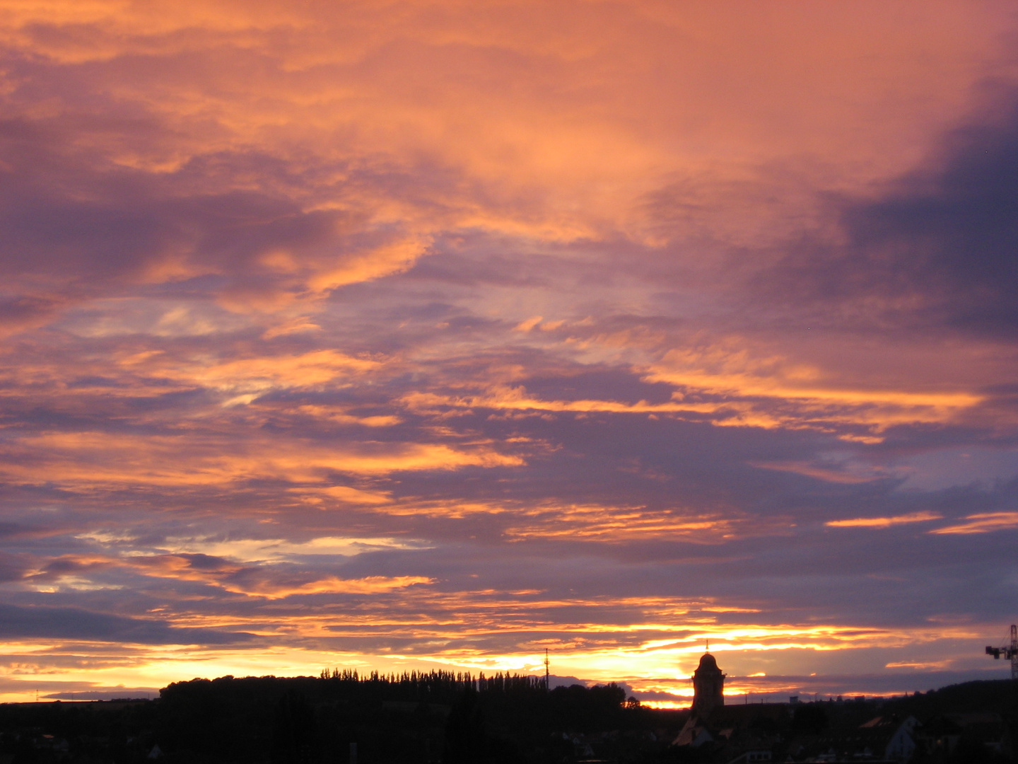 Der Himmel brennt