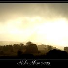 Der Himmel brennt im Naturschutzgebiet Hohe Rhön