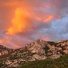 Der Himmel brennt. Sonnenuntergang in der Verdon-Schlucht