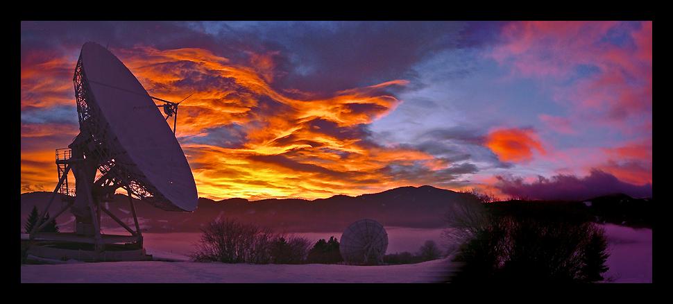 Der Himmel brennt - Steirisches Alpenglühen