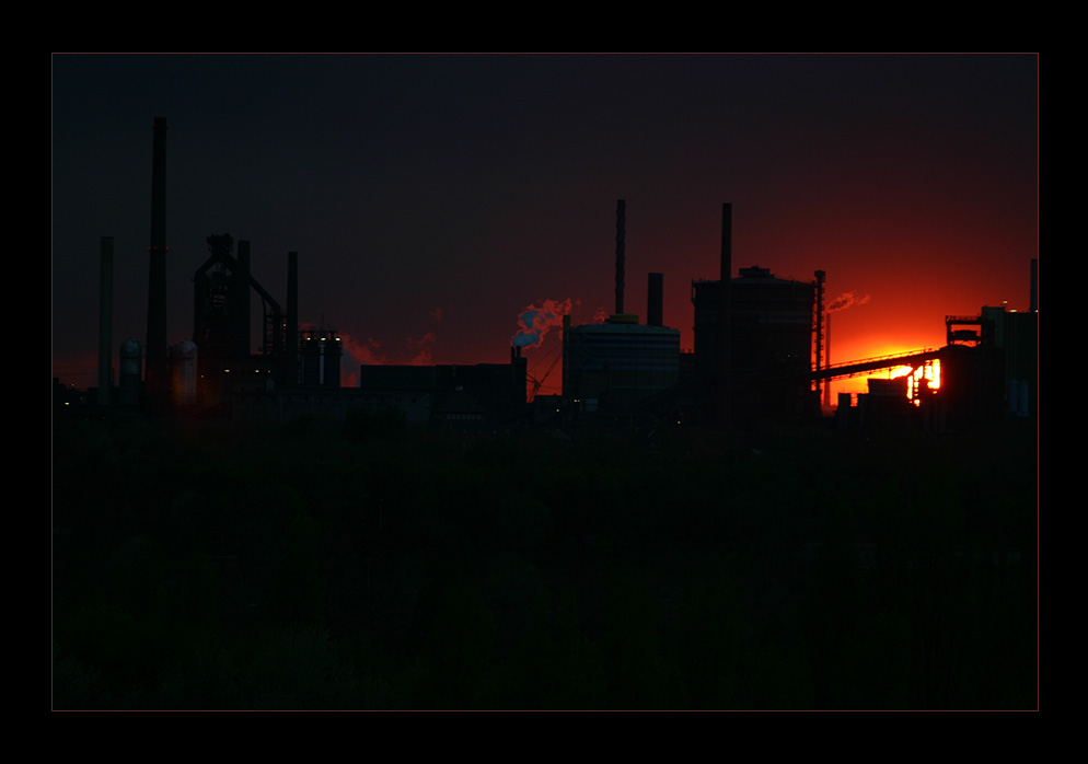 Der Himmel brennt über Duisburg!