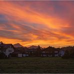 Der Himmel brennt über Füssen