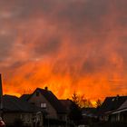 Der Himmel brennt über Satrup