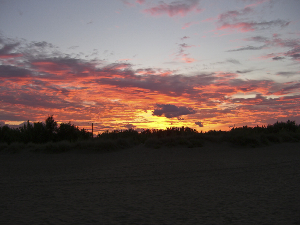 Der Himmel brennt über Spanien