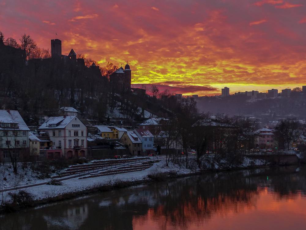 der Himmel brennt über Wertheim