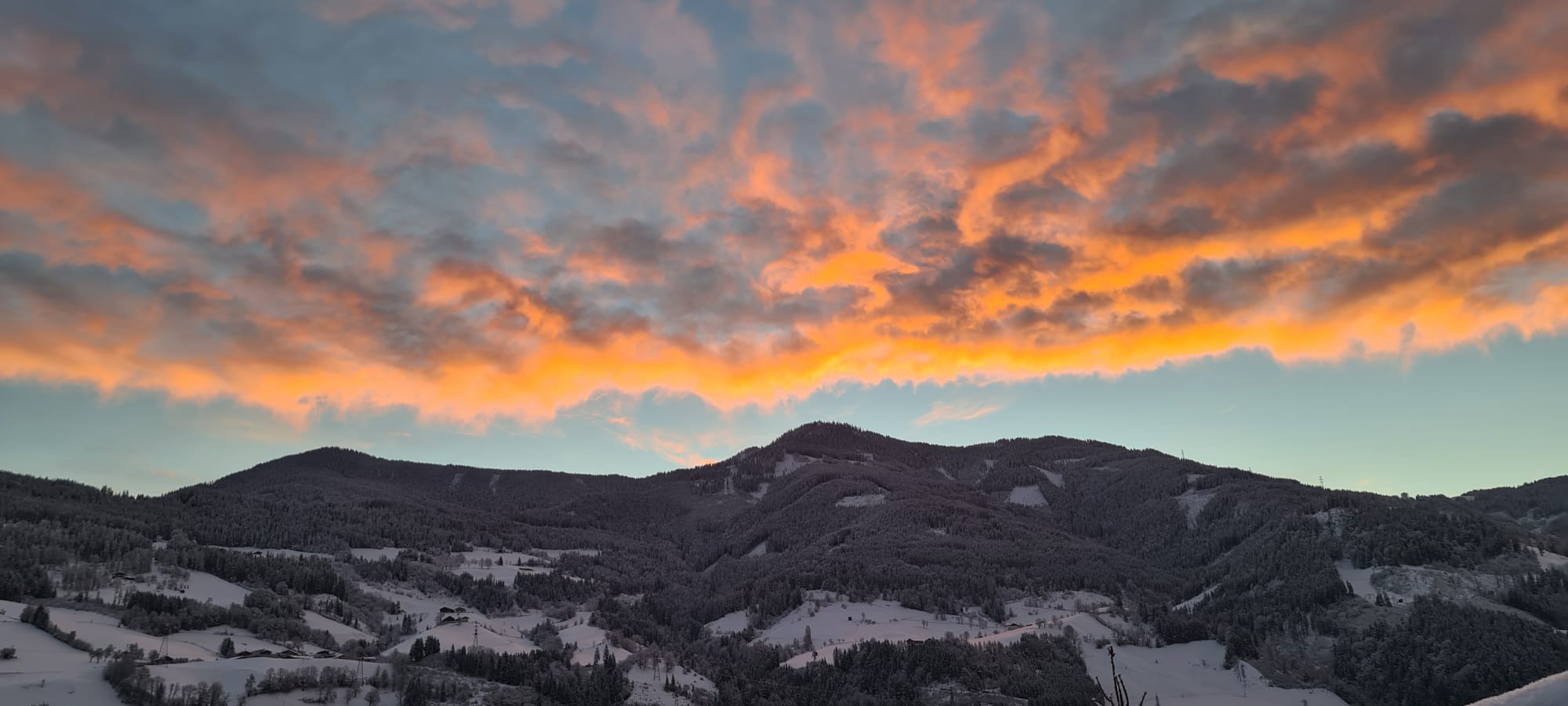 Der Himmel brennt übern Hochgründegg