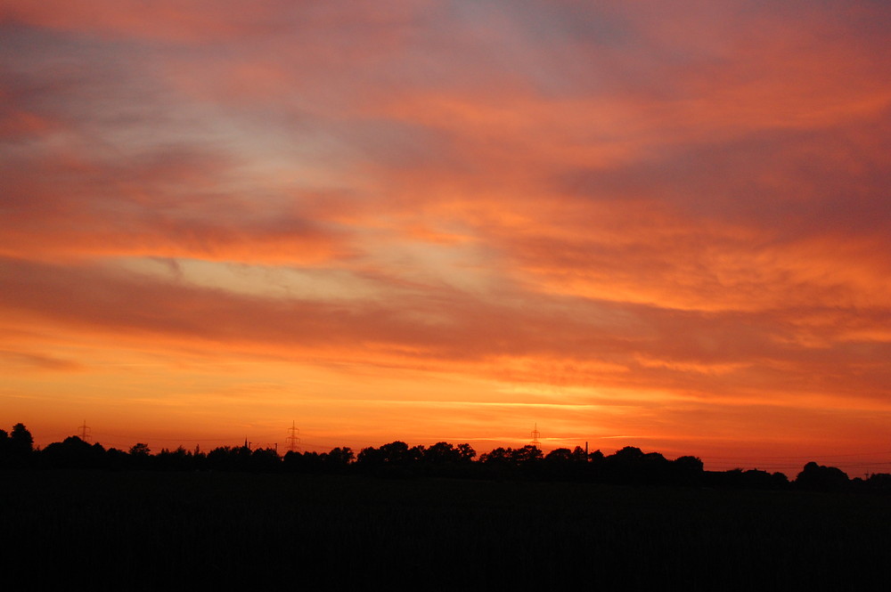 Der himmel brent