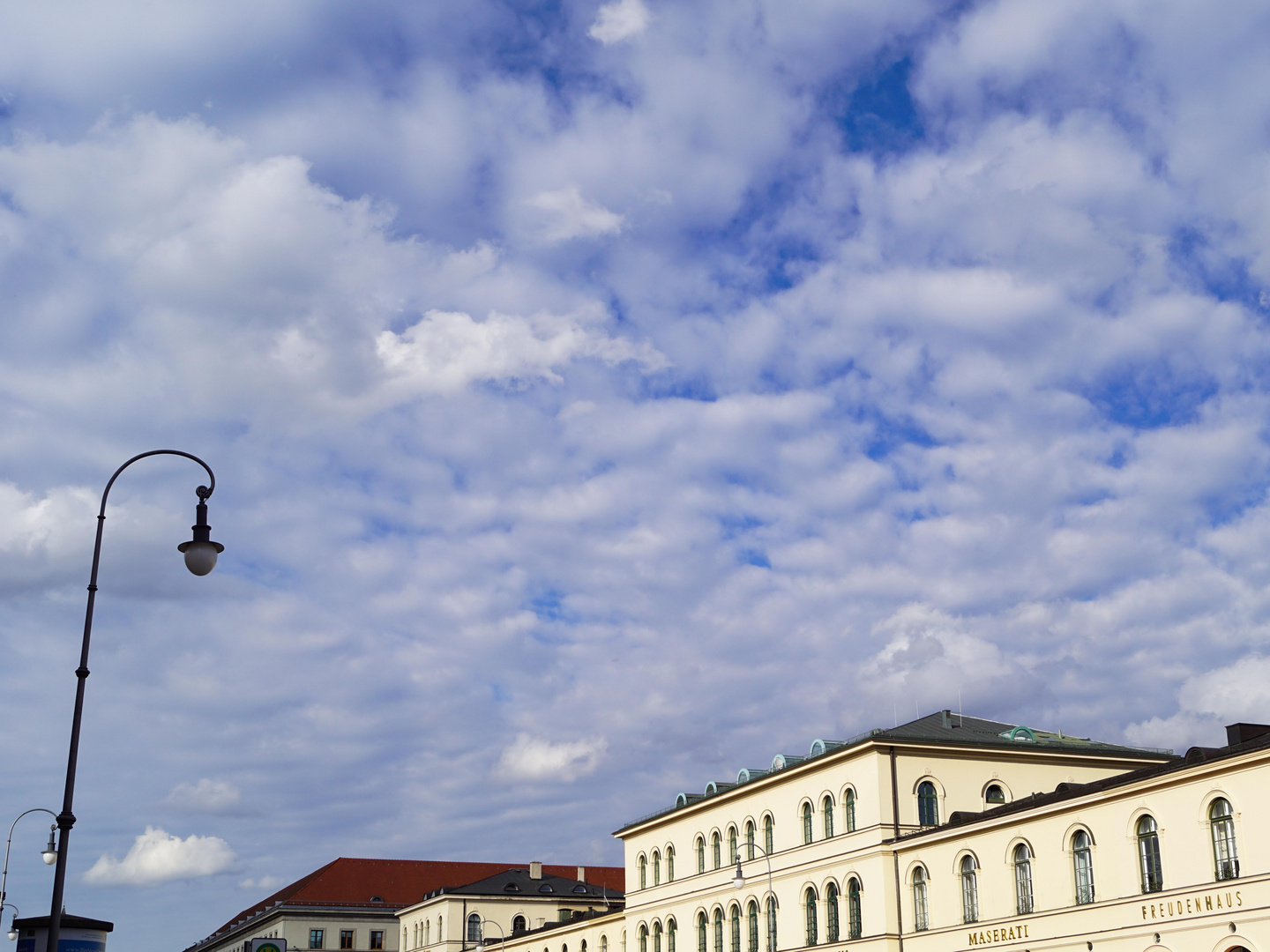 Der Himmel der Bayern...