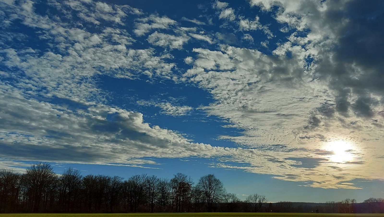 Der Himmel des Neuen Jahres