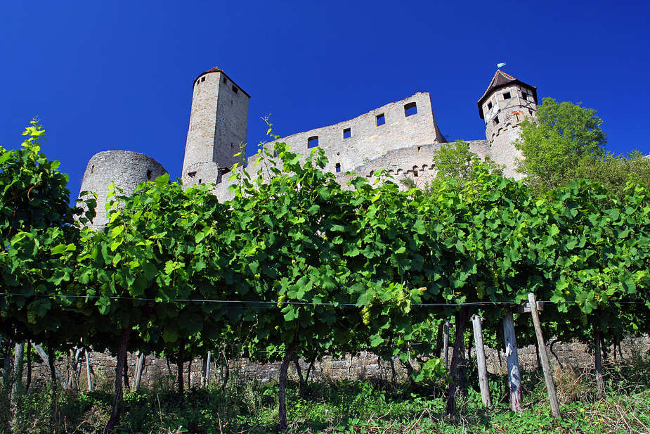 Der Himmel, die Burg, der Wein