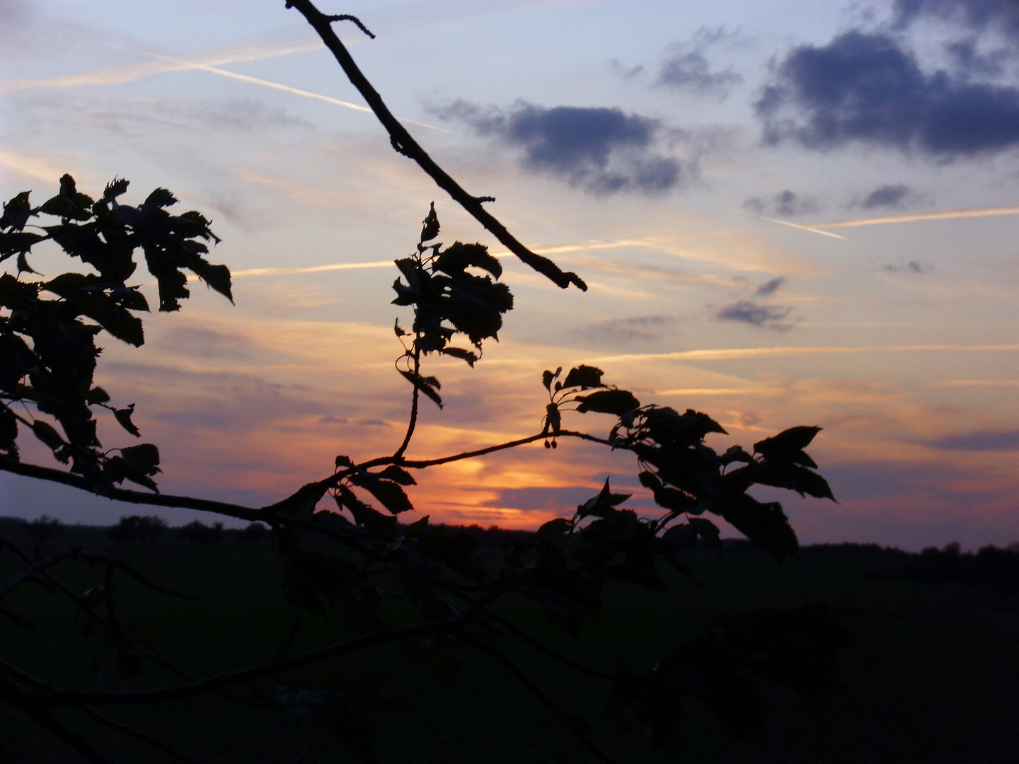 "Der Himmel färbt sich rot..."