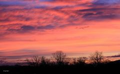 Der Himmel glüht