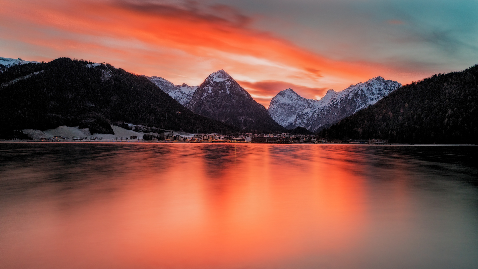 Der Himmel glüht