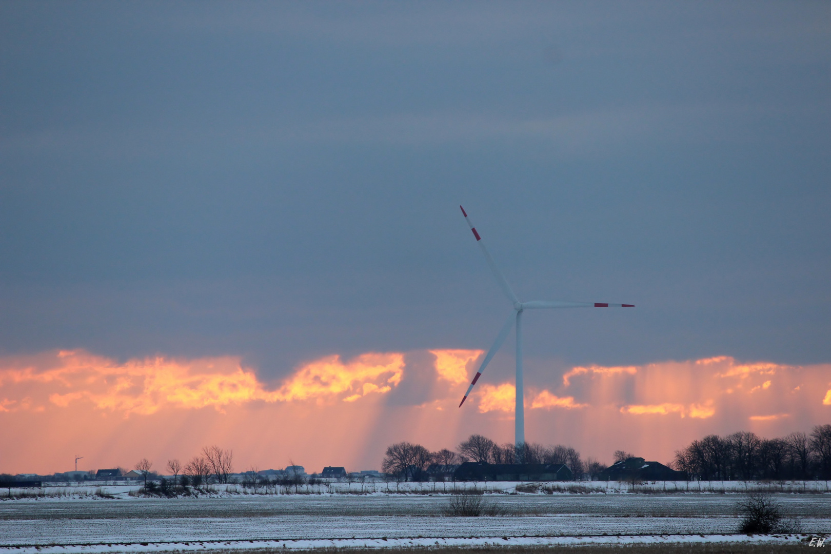 der Himmel glüht...