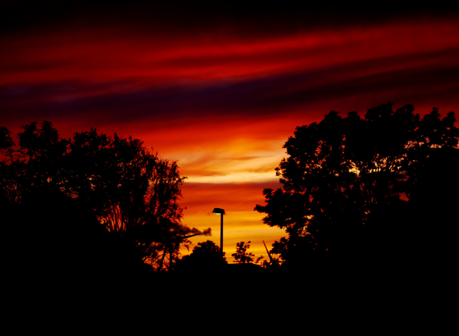 Der Himmel glüht!