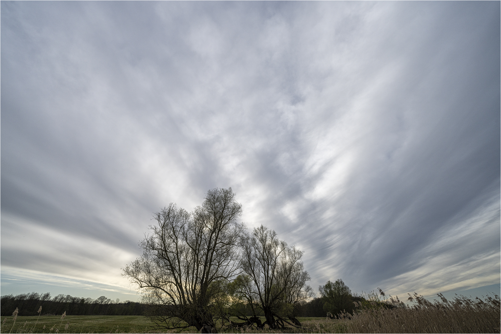 Der Himmel heute..