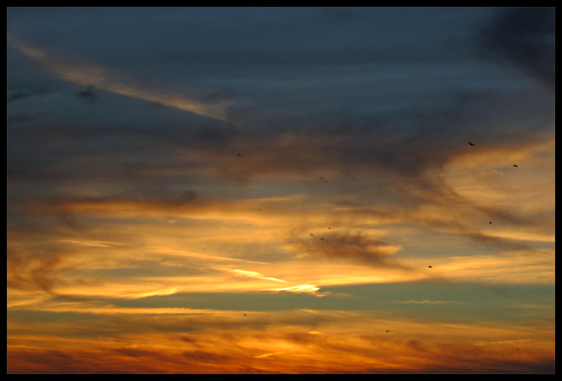 Der Himmel im Herbst