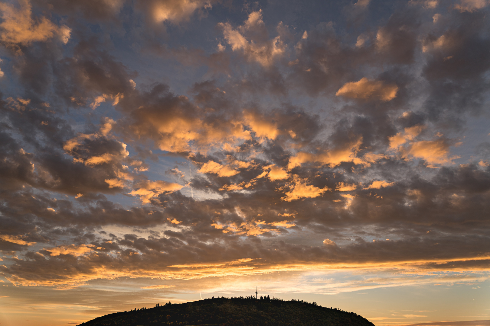 der Himmel im Morgenlicht