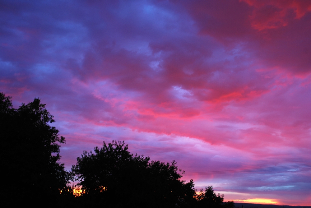 der Himmel leuchtet